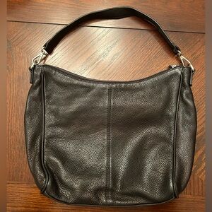 M. London Black Leather Purse